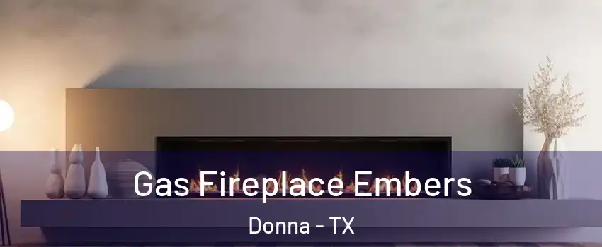 Gas Fireplace Embers Donna - TX