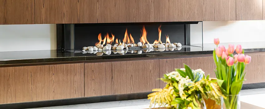 Double-height Fireplace Design Refurbishment in New Port Richey, Florida