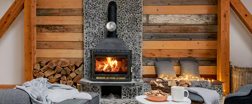 Thelin Hearth Products Direct Vent Gas Stove Fireplace Inspection in New Port Richey, Florida
